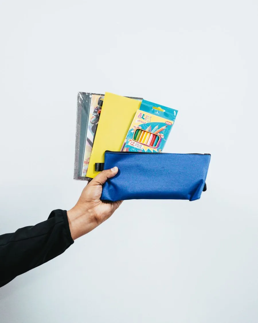 Trousse en toile cirée